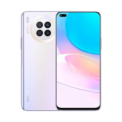 HUAWEI nova 8i Smartphone 6.67 Inches, 66W Supercharge, 64MP 4-Way AI Camera, 6GB RAM + 128GB ROM, 4300 mAh, EMUI 11, [Standard Deutsche Version] 30 Monate Garantie, Moonlight Silver