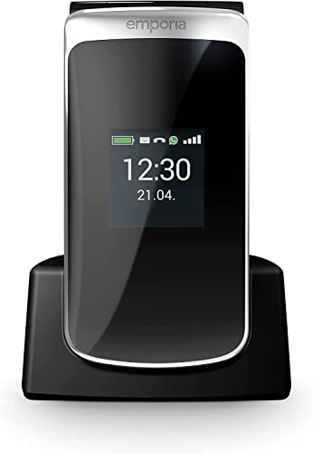 Emporia emporiaTOUCHsmart 2, schwarz, Großtastenklapphandy