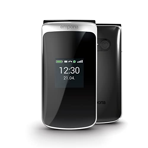 Emporia emporiaTOUCHsmart 2, schwarz, Großtastenklapphandy