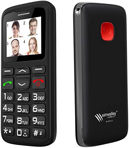 simvalley MOBILE Komfort-Handy XL-915 V2 mit Garantruf Premium