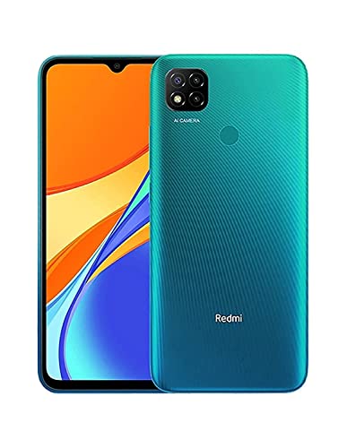 Xiaomi Redmi 9C - Smartphone 128GB, 4GB RAM, 6.53" HD+ Dot Drop Display, 13 MP AI Triple Kamera, Dual SIM, Grün