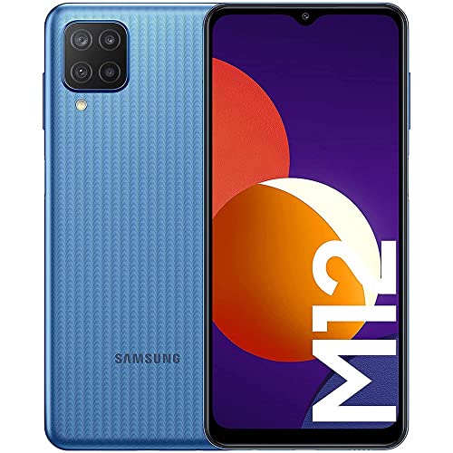 SAMSUNG Galaxy M12 64GB Handy, blau, Blue, Dual SIM, Android 11
